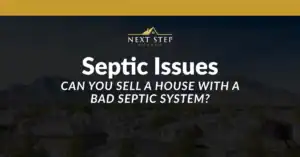 sell a house with a bad septic system