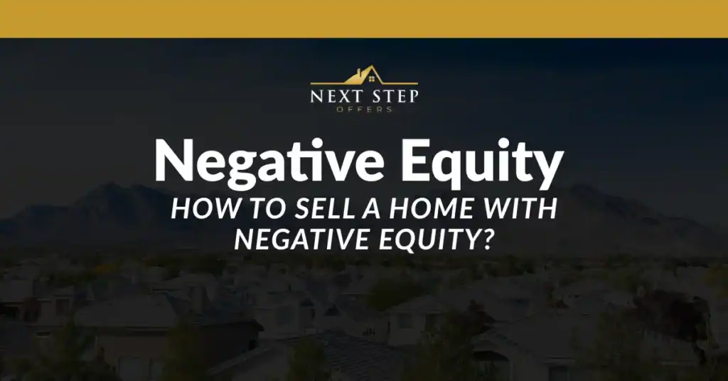selling a home with negative equity
